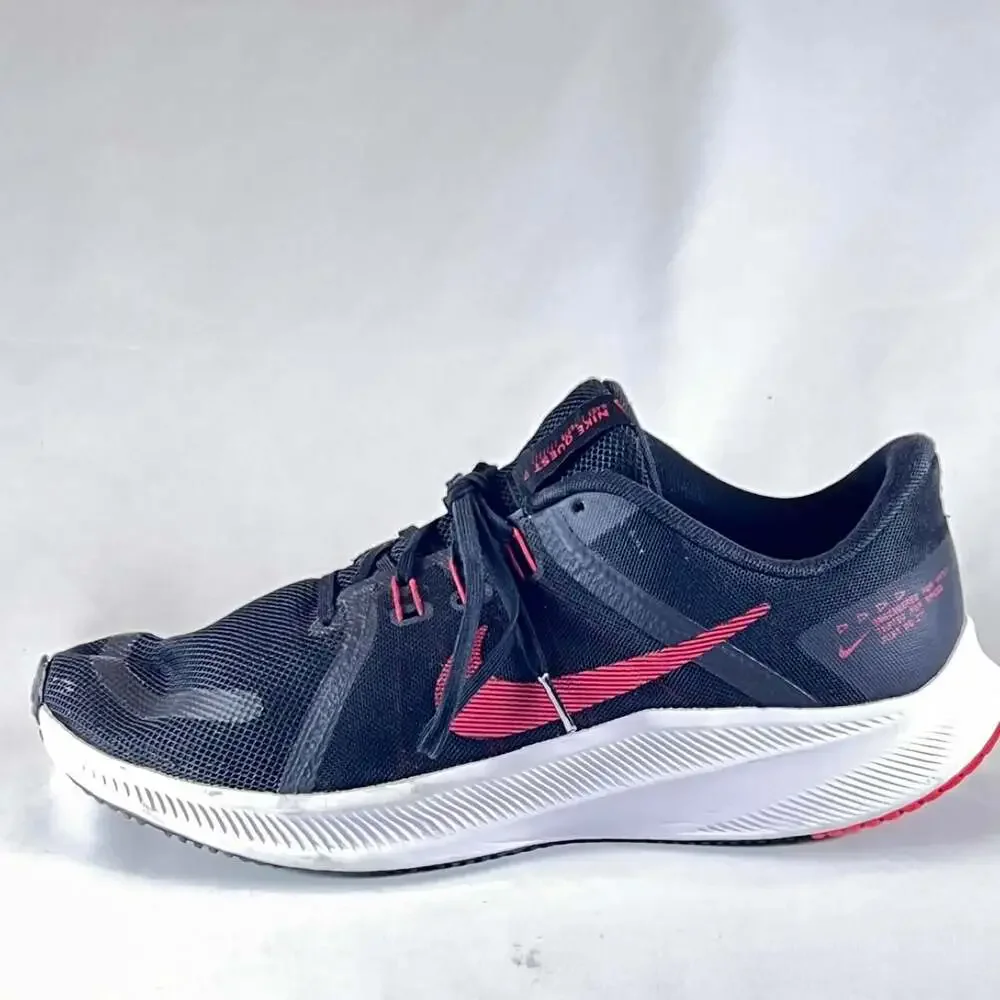 Nike Quest 4 Running Shoes Black Red White Men’s 11.5 Athletic Sneakers